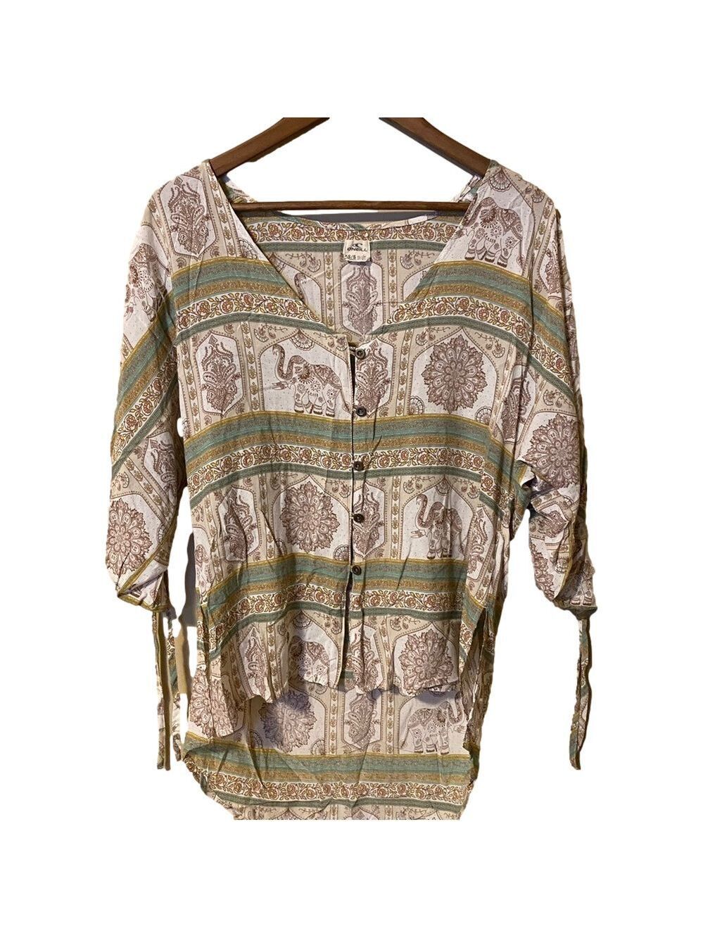 O’Neil cover up blouse. Small